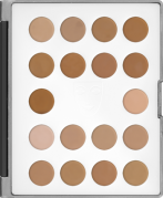 HD Micro Foundation Cream Mini-Palette 18 Colors